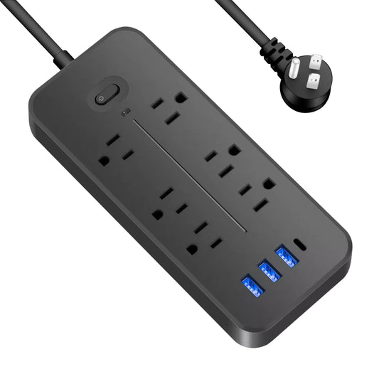 Surge Protector Power Strip with USB-A & USB-C Ports