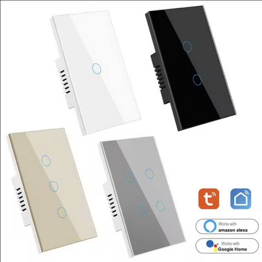 Tuya Wifi Smart Wall Touch Light Switch